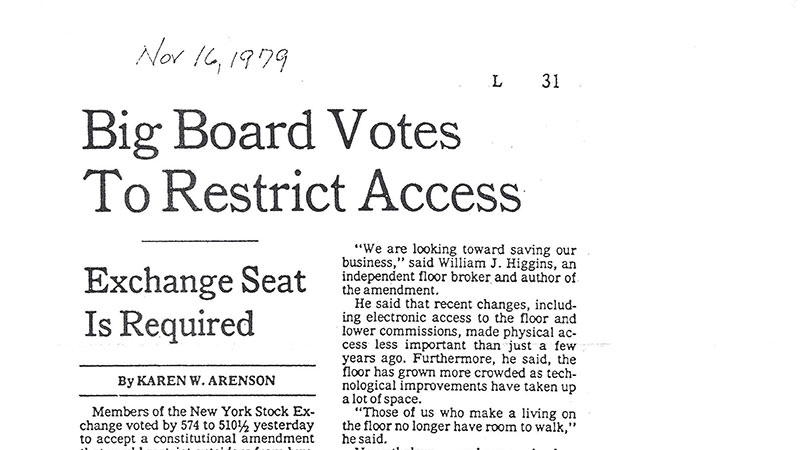 Big Board Votes To Restrict Access